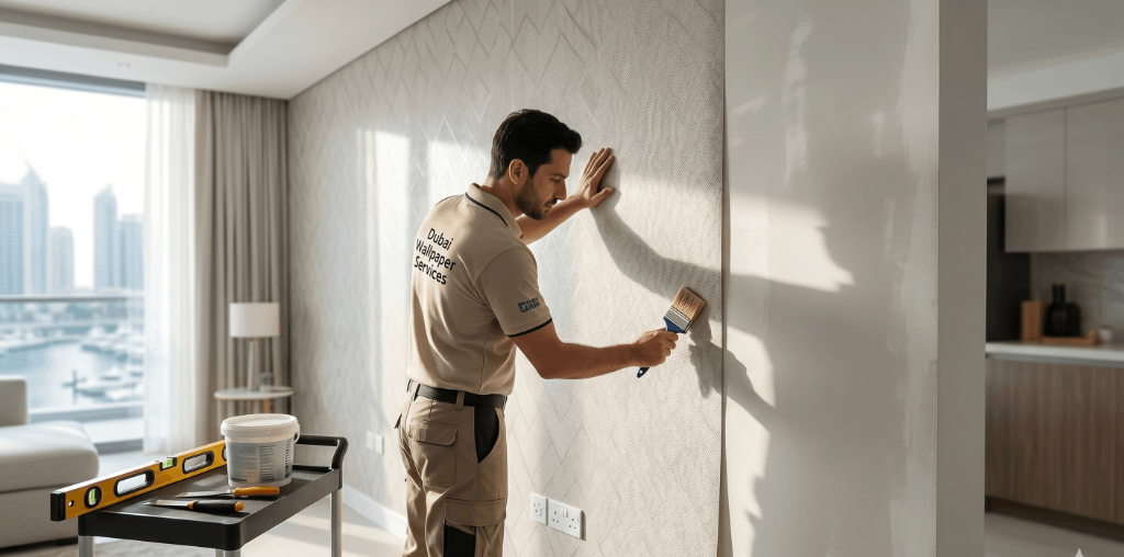 Wallpaper installation cost Dubai